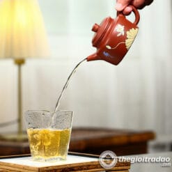 Ấm Tử Sa Đức Chung Hoa Sen Đại Hồng Bào 200ml 7 am tu sa duc chung hoa sen dai hong bao 200ml2024--3