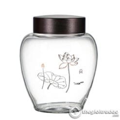 Hũ, Bình Đựng Trà Thủy Tinh Vẽ Hoa Sen 7 hu binh dung tra thuy tinh ve hoa sen2024--2