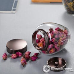 Hũ, Bình Đựng Trà Thủy Tinh Vẽ Hoa Sen 6 hu binh dung tra thuy tinh ve hoa sen2024--7