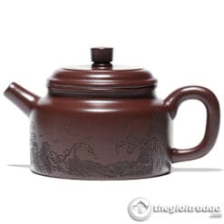 Ấm Tử Sa Đức Chung Quan Hải Tử Chu Nê 270ml 9 am tu sa duc chung quan hai tu chu ne 270ml-5