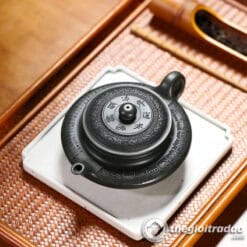 Ấm Tử Sa Nghi Hưng Cao Hư Biển Lục Nê 240ml 7 am tu sa nghi hung cao hu bien luc ne 240ml2024--15