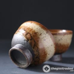 Chén Uống Trà Sứ Cảnh Đức Nung Củi Thủ Công 95ml 6 chen uong tra canh duc nung cui thu cong 95ml2024-1899654620-5