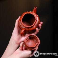 Ấm Tử Sa Đức Chung Đại Hồng Bào 280ml 8 am tu sa duc chung dai hong bao 280ml-12