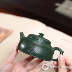 Ấm Tử Sa Vô Song Cái Thế Mặc Lục Nê 260ml 6 am tu sa vo song cai the mac luc ne 260ml-6