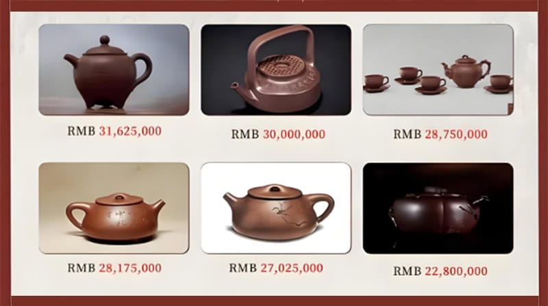 Top 10 ấm tử sa đắt nhất: Kiệt tác nghệ thuật trị giá hàng trăm tỷ đồng 1 top am tu sa dat nhat the gioi