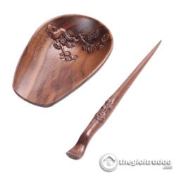 Bộ Cung Nhãn Trà Khắc Hoa Mai Gỗ Óc Chó 9 Bo cung nhan tra khac hoa mai go oc cho ben dep-4