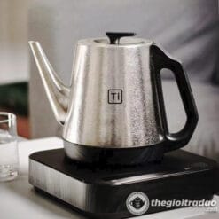 Bộ Ấm Đun Nước Pha Trà Bằng Titanium Cao Cấp 1350w 7 am dun nuoc pha tra tu dong bang titanium cao cap-6
