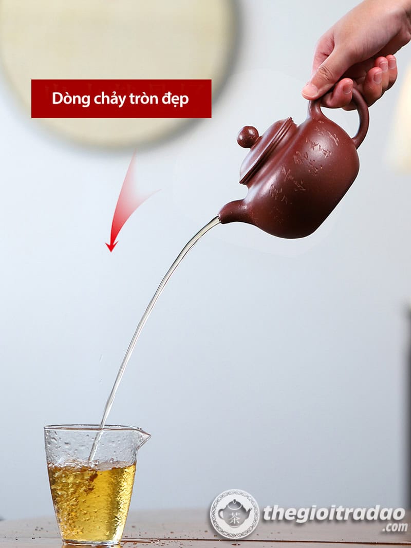 Bộ Ấm Trà Tử Sa Nghi Hưng Liên Tử 340ml 23 bo am tra tu sa nghi hung lien tu 350ml-16