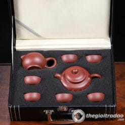 Bộ Ấm Trà Tử Sa Nghi Hưng Liên Tử 340ml 6 bo am tra tu sa nghi hung lien tu 350ml-9