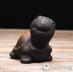 Chú Rùa Nhỏ Gốm Tử Sa Trang Trí Bàn Trà 6 tuong chu rua nho trang tri ban tra gom tu sa