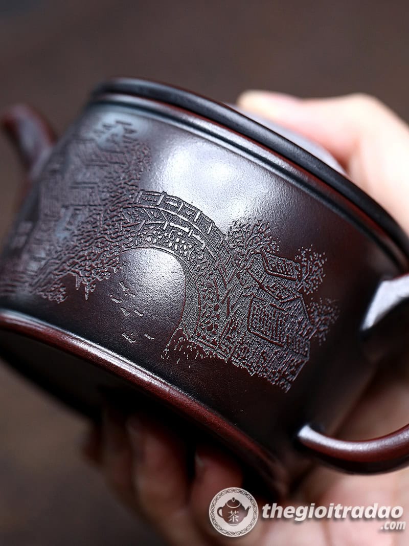 Ấm Tử Sa Hán Ngõa Cô Đồng Nê 200ml 20 am tu sa han ngoa co dong ne 200ml-13