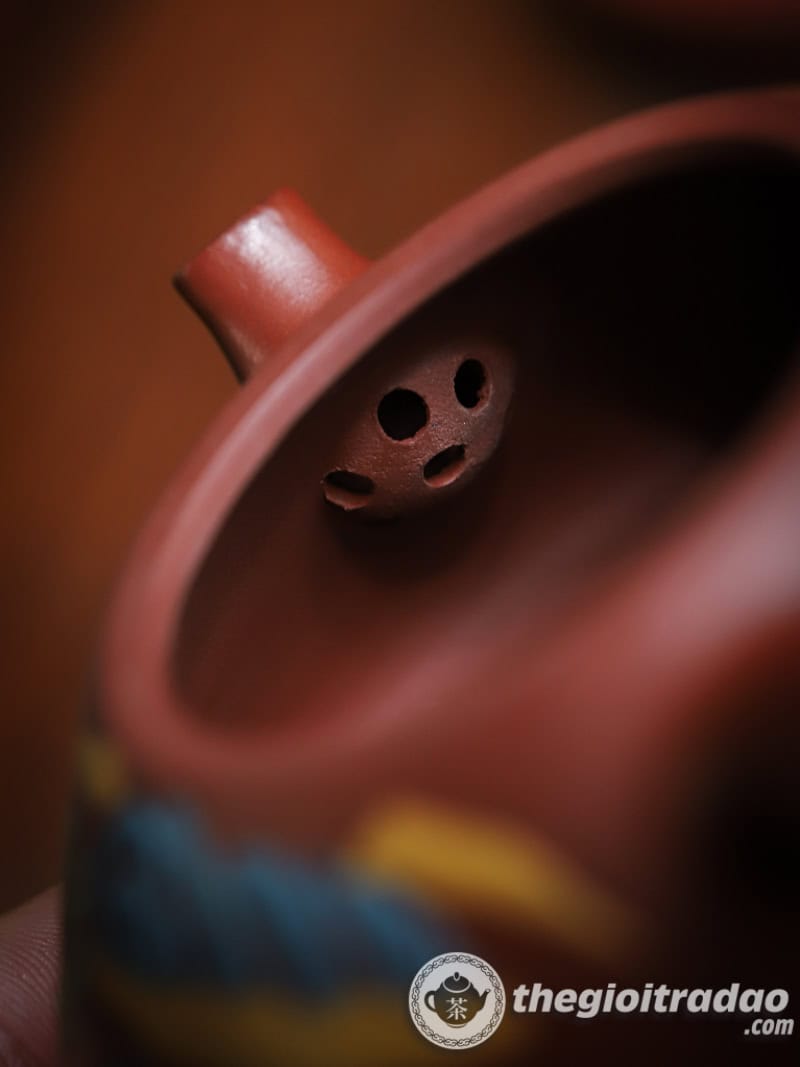 Ấm Tử Sa Thạch Biều Sơn Cảnh Đại Hồng Bào 200ml 21 am tu sa thach bieu son canh dai hong bao 200ml-13