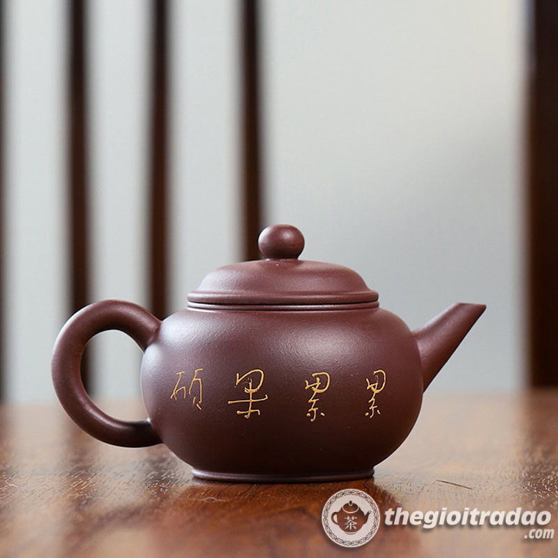 Ấm Tử Sa Thủy Bình Hỷ Tước Tử Nê 230ml 15 am tu sa thuy binh hy tuoc tu ne 230ml-8