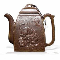 Ấm Tử Sa Tứ Phương Mãnh Hổ Trầm Hương Nê 450ml 9 am tu sa tu phuong manh ho tram huong ne 450ml-15