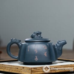 Ấm Tử Sa Tứ Phương Ngư Thú Thiên Thanh Nê 280ml 6 am tu sa tu phuong ngu thu thien thanh ne 280mlx-2