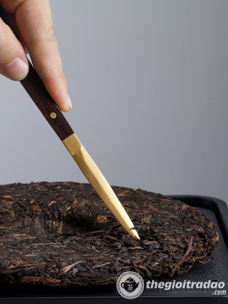 Bộ Dụng Cụ Pha Trà Bằng Gỗ Bọc Đồng Cao Cấp 16 bo dung cu pha tra bang go boc dong cao cap 11