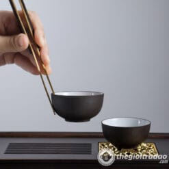 Bộ Dụng Cụ Pha Trà Bằng Gỗ Bọc Đồng Cao Cấp 8 bo dung cu pha tra bang go boc dong cao cap-3