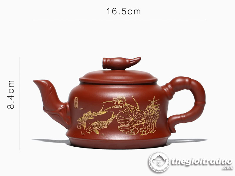 Ấm Tử Sa Liên Hoa Đại Hồng Bào 280ml 25 am tu sa lien hoa dai hong bao 280ml-1993664958-13