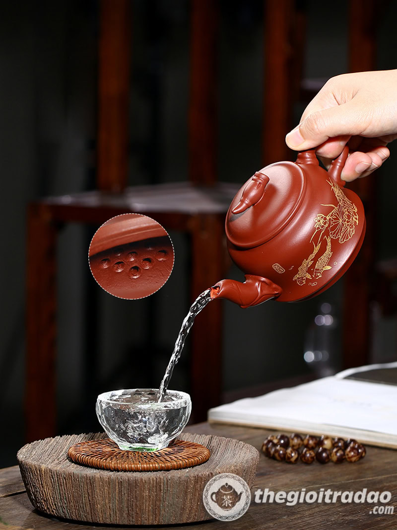 Ấm Tử Sa Liên Hoa Đại Hồng Bào 280ml 15 am tu sa lien hoa dai hong bao 280ml-1993664958-14