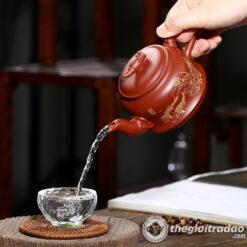 Ấm Tử Sa Liên Hoa Đại Hồng Bào 280ml 8 am tu sa lien hoa dai hong bao 280ml-1993664958-3