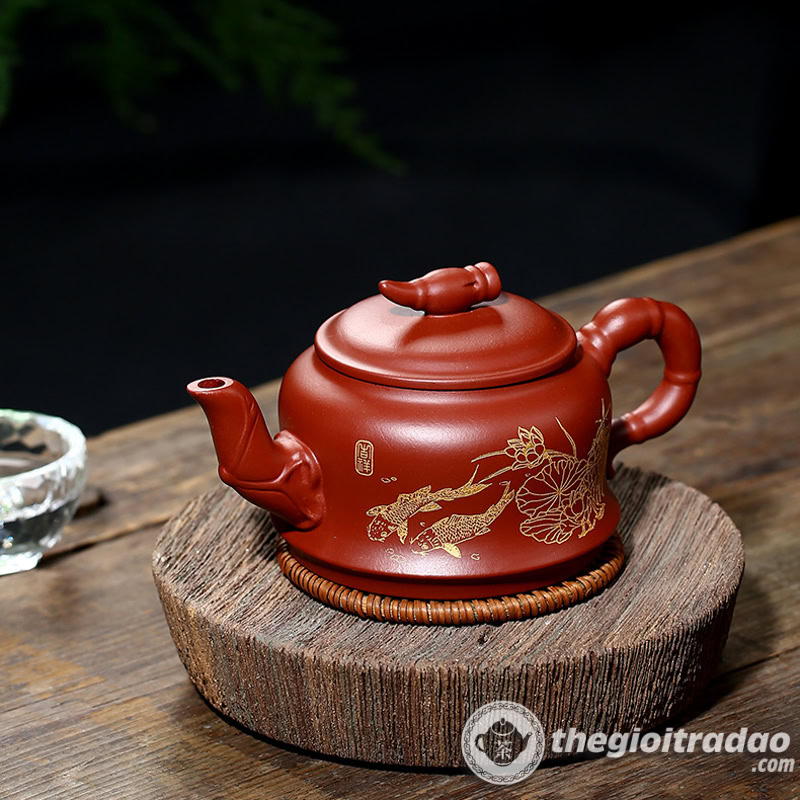 Ấm Tử Sa Liên Hoa Đại Hồng Bào 280ml 14 am tu sa lien hoa dai hong bao 280ml-1993664958-5