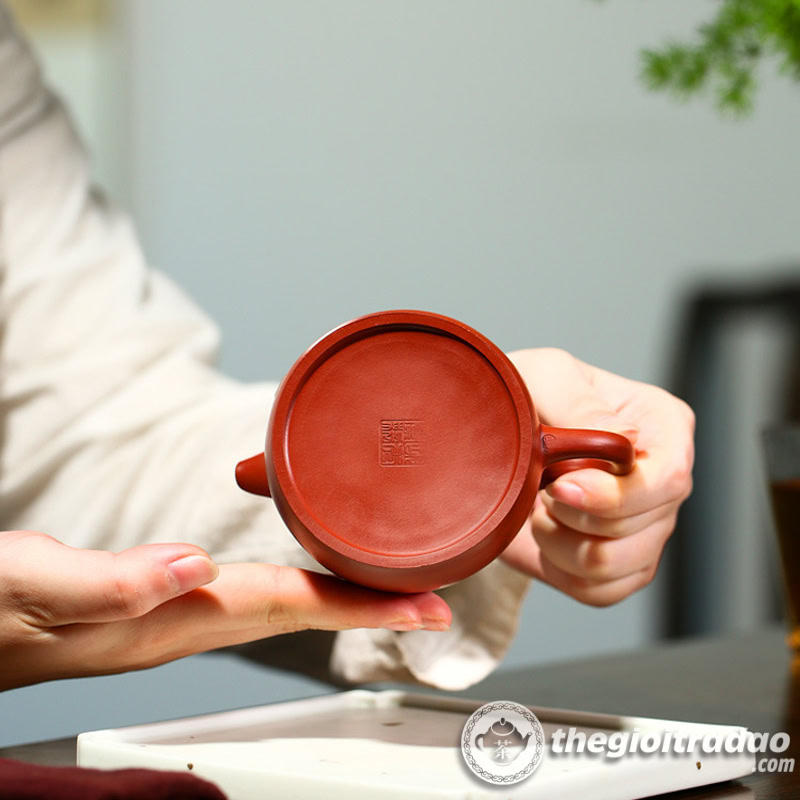 Ấm Tử Sa Tần Quyền Tùng Hạc Đại Hồng Bào 230ml 20 am tu sa tan quyen tung hac dai hong bao 230ml-14