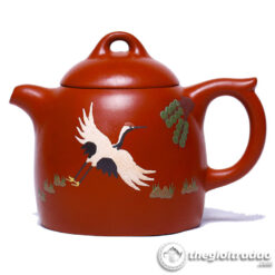 Ấm Tử Sa Tần Quyền Tùng Hạc Đại Hồng Bào 230ml 11 am tu sa tan quyen tung hac dai hong bao 230ml-4