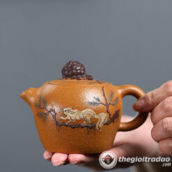 Ấm Tử Sa Tùng Quả Giáng Ba Nê 190ml 7 am tu sa tung qua giang pha ne 190ml