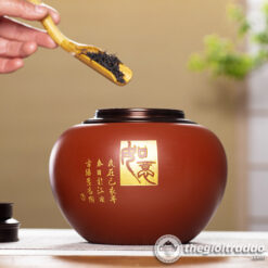 Hũ Đựng Trà Gốm Tử Sa Tây Thi Đại Hồng Bào 5 hu dung tra gom tu sa tay thi dai hong bao_-7