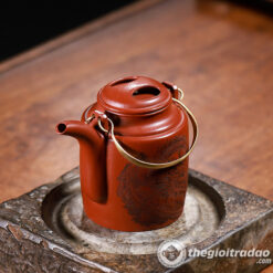 Ấm Tích Gốm Tử Sa Khắc Rồng Đại Hồng Bào 280ml 8 am tich tu sa khac rong dai hong bao 280ml-3