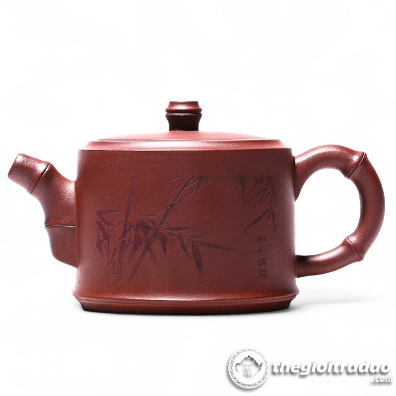 Ấm Tử Sa Trúc Đoạn Tử Nê 250ml 17 am tu sa nghi hung truc doan tu ne 250ml-11