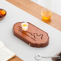 Khay Trà Gỗ Cẩm Lai Đẹp, Có Khoang Chứa Nước 7 khay tra go cam lai dep co khoang chua nuoc-2