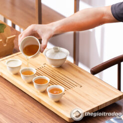 Khay Trà Tre Tự Nhiên Bền Đẹp, Sang Trọng 52x25cm 7 khay tra tre tu nhien ben dep sang trong