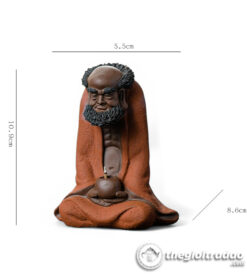 Tượng Đạt Ma Sư Tổ Ngồi Thiền Gốm Tử Sa 9 tuong dat ma su to ngoi thien gom tu sa-1002480019-7