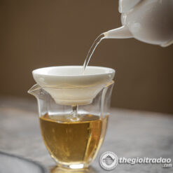 Bộ Lọc Trà Sứ Cảnh Đức, Giúp Lọc Cặn Trà, Mạt Trà 7 bo loc tra bang gom su canh duc cao cap--3