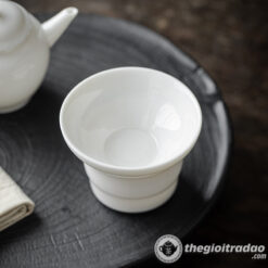 Bộ Lọc Trà Sứ Cảnh Đức, Giúp Lọc Cặn Trà, Mạt Trà 8 bo loc tra bang gom su canh duc cao cap--4