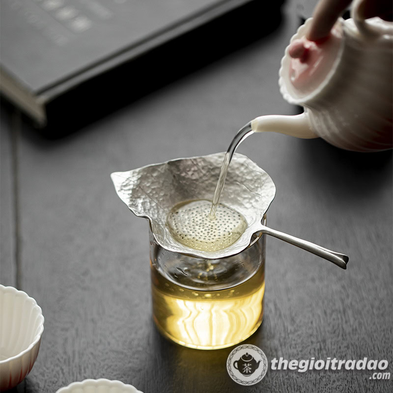 Dụng Cụ Lọc Trà, Lược Trà Hình Chiếc Lá 3 Dung cu lọc tra, luoc tra hinh chiec la--3