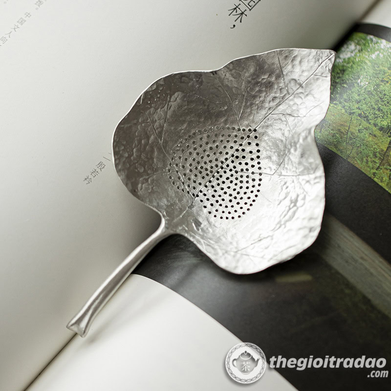 Dụng Cụ Lọc Trà, Lược Trà Hình Chiếc Lá 4 Dung cu lọc tra, luoc tra hinh chiec la--4