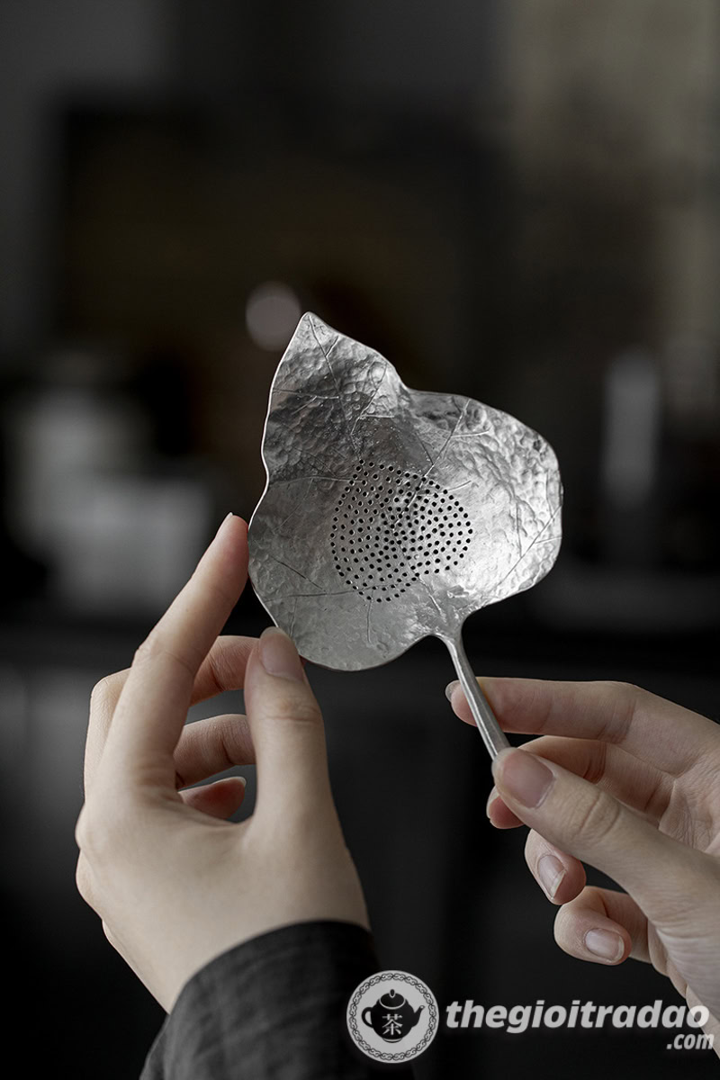 Dụng Cụ Lọc Trà, Lược Trà Hình Chiếc Lá 8 Dung cu lọc tra, luoc tra hinh chiec la--5