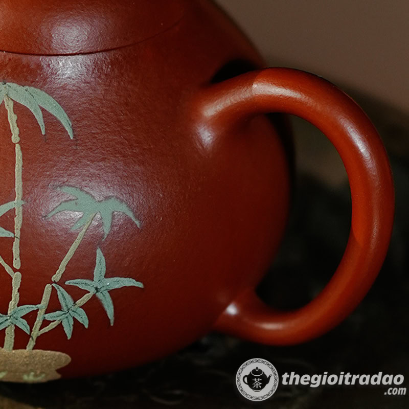 Ấm Tử Sa Gấu Trúc Nguyên Khoáng Chu Nê 160ml 16 am tu sa gau truc nguyen khoang chu ne 160ml--8