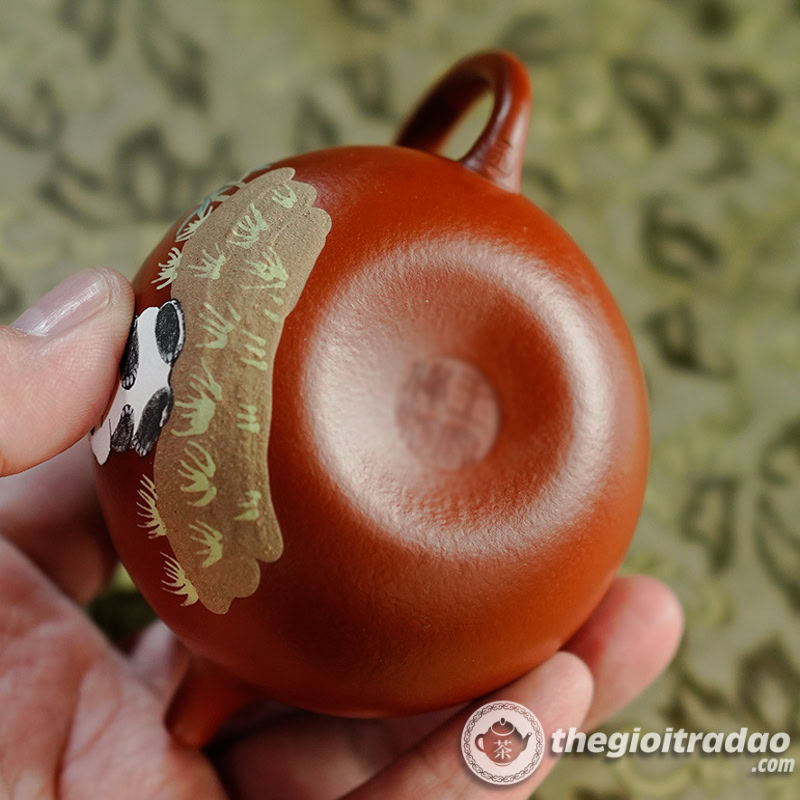 Ấm Tử Sa Gấu Trúc Nguyên Khoáng Chu Nê 160ml 18 am tu sa gau truc nguyen khoang chu ne 160ml--9