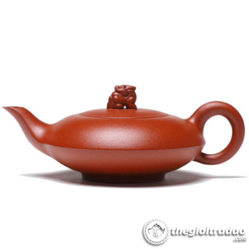 Ấm Tử Sa Quy Thú Thanh Thủy Nê 200ml 5 am tu sa quy thu thanh thuy ne 200ml--4