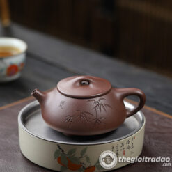 Ấm Tử Sa Thạch Biều Cảnh Chu Tử Nê 230ml 7 am tu sa thach bieu canh chu tu ne 230ml--16