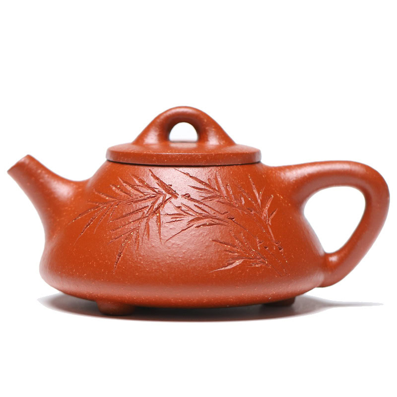 Ấm Tử Sa Thạch Biều Trúc Ảnh Giáng Ba Nê 220ml 25 am tu sa thach bieu truc anh giang ba ne 220ml--21