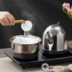 Bàn Trà Điện Tự Động Bơm Nước, Tùy Chỉnh Nhiệt Độ Pha Trà 8 bo bep dien kem noi trang dun nuoc pha tra 20x37--11