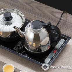 Bàn Trà Điện Tự Động Bơm Nước, Tùy Chỉnh Nhiệt Độ Pha Trà 7 bo bep dien kem noi trang dun nuoc pha tra 20x37--12