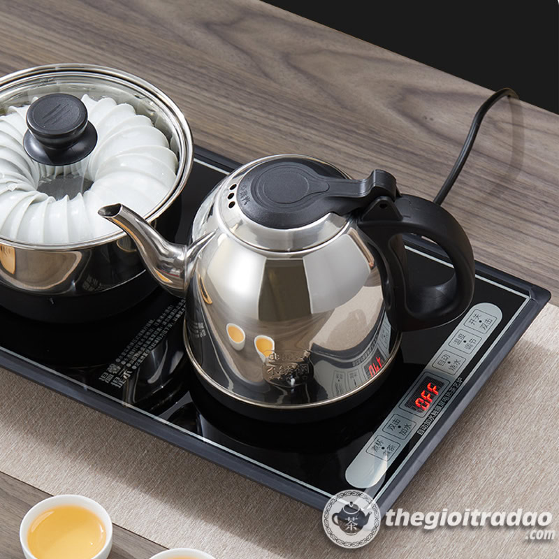 Bàn Trà Điện Tự Động Bơm Nước, Tùy Chỉnh Nhiệt Độ Pha Trà 3 bo bep dien kem noi trang dun nuoc pha tra 20x37--12