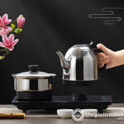 Bàn Trà Điện Tự Động Bơm Nước, Tùy Chỉnh Nhiệt Độ Pha Trà 6 bo bep dien kem noi trang dun nuoc pha tra 20x37--13