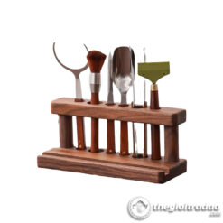 Bộ Dụng Cụ Pha Trà 6 Món Kèm Giá Đỡ Gỗ Óc Chó 9 Bo dung cu pha tra 6 mon kem gia go oc cho--3