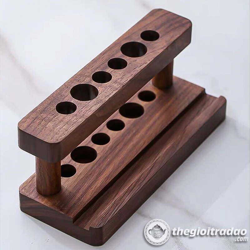 Bộ Dụng Cụ Pha Trà 6 Món Kèm Giá Đỡ Gỗ Óc Chó 14 Bo dung cu pha tra 6 mon kem gia go oc cho--7